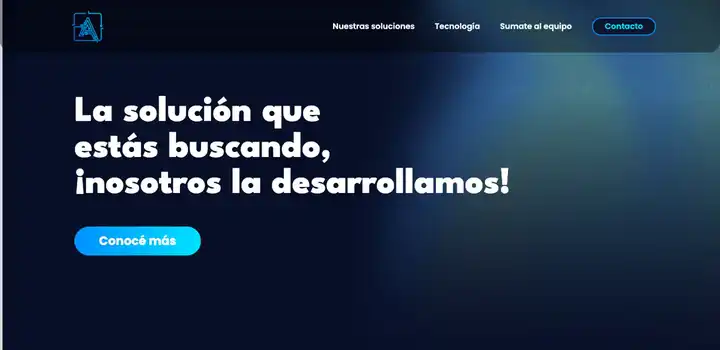 Recorrido del sitio web de Axon Group de principio a fin